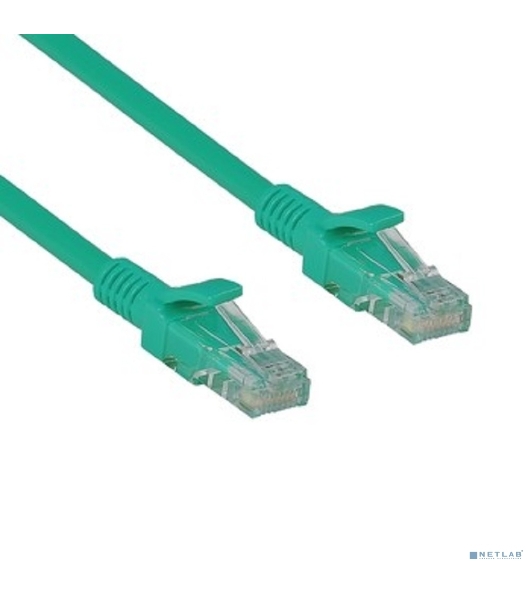 Патч-корд ExeGate UTP-RJ45-RJ45-5e-5M-GN, UTP, cat.5e, 5м, зеленый