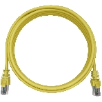 Патч-корд NTSS NTSS-PC-UTP-RJ45-5e-0.15-LSZH-YL NTSS-PC-UTP-RJ45-5E-0.15-LSZH UTP RJ-45 вил.-вилка RJ-45 cat.5e 0.15м желтый LSZH (уп.:1шт), фото 1