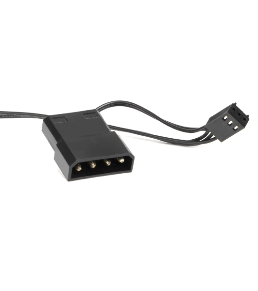 Вентилятор для корпуса Crown CMCF-12025S-1230 черный/красный, 120 мм, 1650 об/мин, 23 дБ, 3 pin