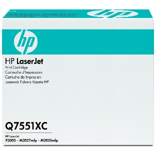 Картридж лазерный контрактный HP LaserJet Q7551XC Contract Black Print Cartridge