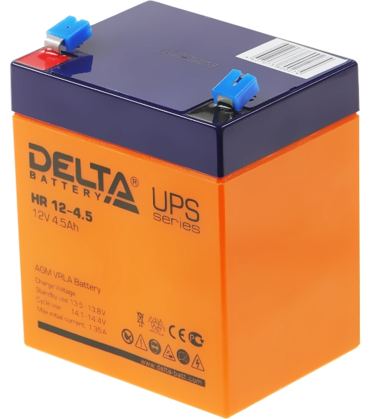 Батарея для ИБП Delta HR 12-4.5 (12V, 4.5Ah)