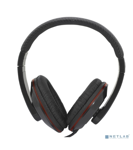 Проводные наушники Ritmix RH-525 черный, накладные, Jack 3.5 мм, складная конструкция