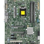Материнская плата Supermicro MBD-X12SAE-B, LGA 1200, Intel W480, 4xDDR4, 4xSATA, 2xM.2, 3xPCIe 3.0 (x16, x16, x1), 1xDP, 1xHDMI, 1xDVI-D, 2xUSB-A 2.0, 2xUSB-A 3.2 Gen 1, 3xUSB-A 3.2 Gen 2, 1xUSB-C 3.2 Gen 2, 1x 2.5Gb LAN, 1x 1Gb LAN, 5.1, 1xCOM, ATX, фото4