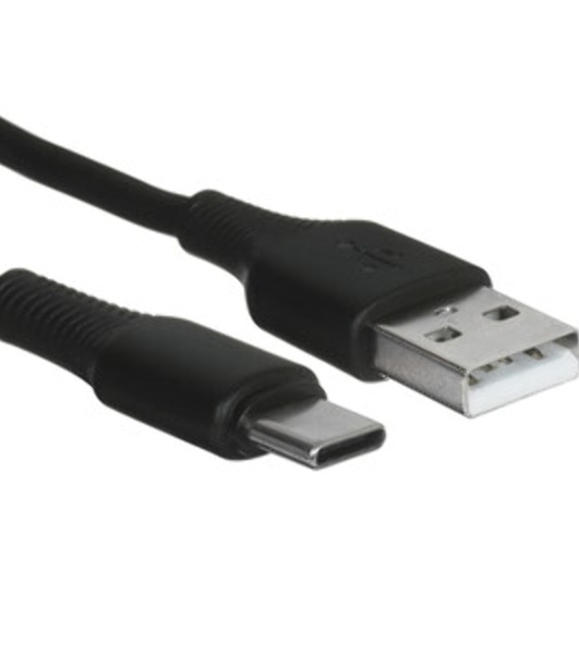 Кабель USB2.0 Hoco AM/Type-C, 3А, X120, 1м, черный, коробка