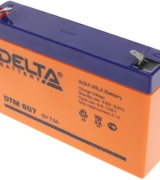 Батарея для ИБП Delta DTM 607 (6V, 7Ah)