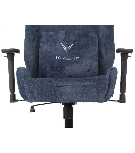Кресло Knight N1 Fabric синий, ткань, 120 кг, механизм качания