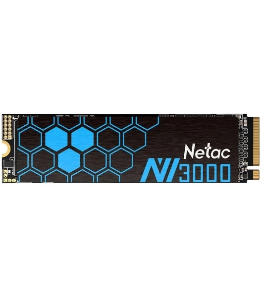 Накопитель SSD Netac NV3000, 1Tb, PCIe 3.0 x4, M.2 2280, NVMe, R/W 3100/2100
