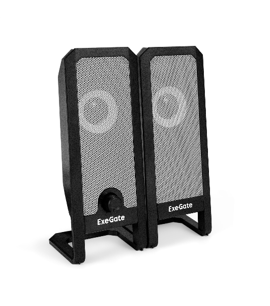 Акустическая система 2.0 ExeGate Maestro SPS-515 (Активная, питание 220В, 2х3Вт, 30-18000Гц, черный, Color Box)