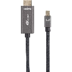 Кабель miniDisplayPort M-> HDMI M 4K@60Hz 1.8m Telecom,оплетка (TA562M-1.8M), фото17