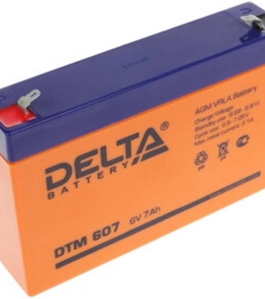 Батарея для ИБП Delta DTM 607 (6V, 7Ah)