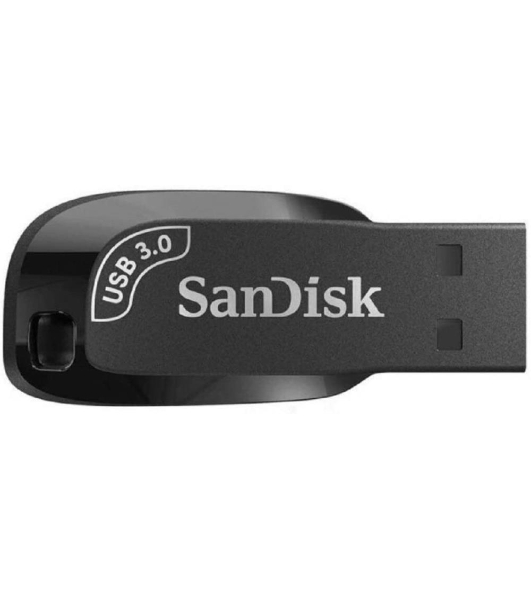 Флешка USB Sandisk CZ410 Shift Ultra (SDCZ410-256G-G46), 256Gb, USB 3.2, R/W 100/45, черный