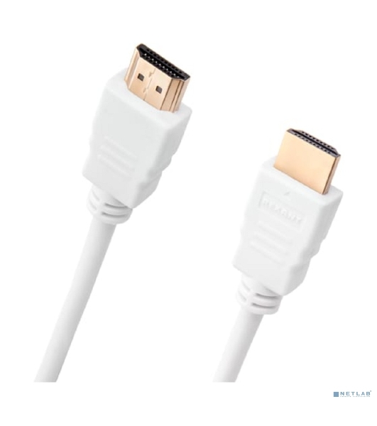 Кабель Rexant HDMI - HDMI 1.4, 1.5 м Gold белый