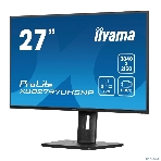 Монитор 27' Iiyama ProLite XUB2797UHSNP-B1 IPS 3840x2160, 60 Гц, 4 мс, 16:9, 350 кд/м², HDMI 2.0, DP 1.2, 3.5 Jack, USB-C (96 Вт), USB Hub (3x USB 3.0), Ethernet, динамики (2x2 Вт), черный, фото 1