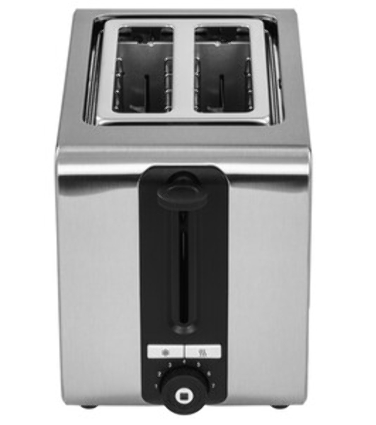 Тостер Bosch TAT7S25 серебристый, 1050 Вт, 2 слота