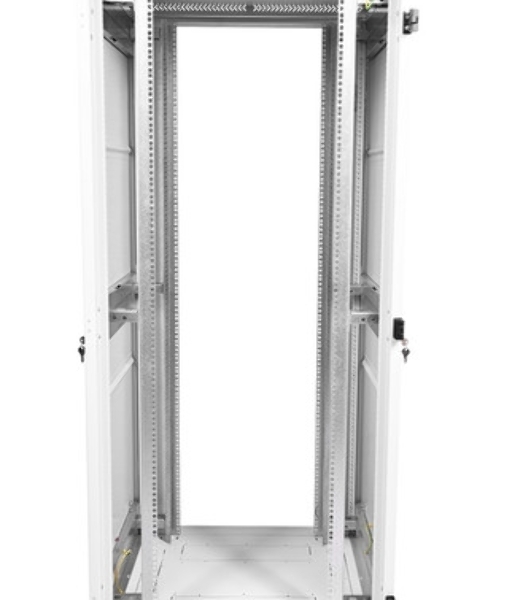 Шкаф коммутационный ЦМО ШТК-М-42.8.10-3ААА 42U 800x1000 мм пер. дв. металл задн. дв. стал. лист 2 бок. пан. 500 кг серый