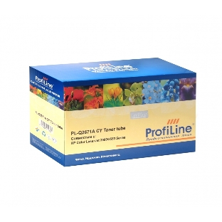 Картридж лазерный ProfiLine PL-Q2671A для принтеров HP CLJ 3500/3500N/3550/3550N Cyan 4000 копий