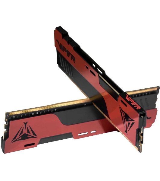 Оперативная память Patriot Viper Elite II, DDR4, 16GB (2x8 GB), 3600 MHz, CL20, DIMM, радиатор, красный, черный