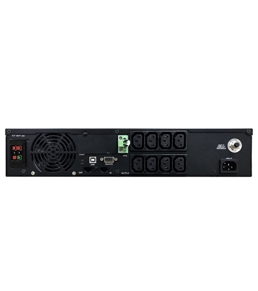 Источник бесперебойного питания Powercom Smart King RT SRT-1500A LCD 1350Вт 1500ВА черный