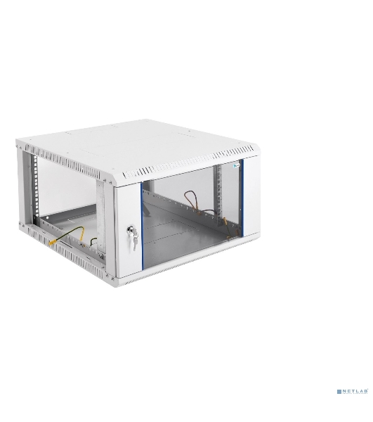 Шкаф телекоммуникационный настенный разборный 6U (600 x 650) дверь стекло
