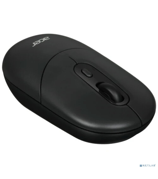 Мышь беспроводная Acer OMR301 черный, 1600 dpi, радиоканал, Bluetooth, USB, кнопки - 4