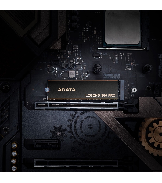 Накопитель SSD ADATA LEGEND 900 PRO, 2Tb, PCIe 4.0 x4, M.2 2280, NVMe, R/W 7400/6500