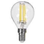 Лампа светодиодная филаментная Gauss Filament 11Вт цок.: E14 шар 220B 4100K св. свеч. белый нейт. (упак.: 10 шт), фото7