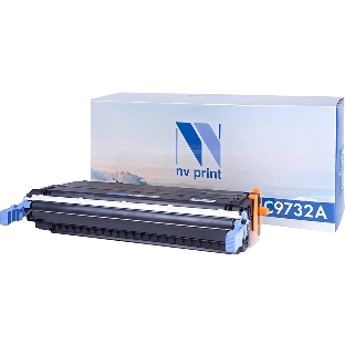 Картридж лазерный NVPrint совместимый HP C9732A Yellow для LJ Color 5500/5550 (12000k)
