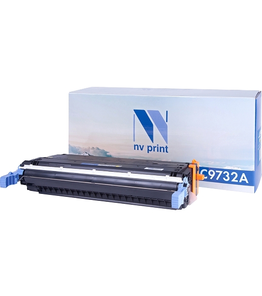 Картридж лазерный NVPrint совместимый HP C9732A Yellow для LJ Color 5500/5550 (12000k)