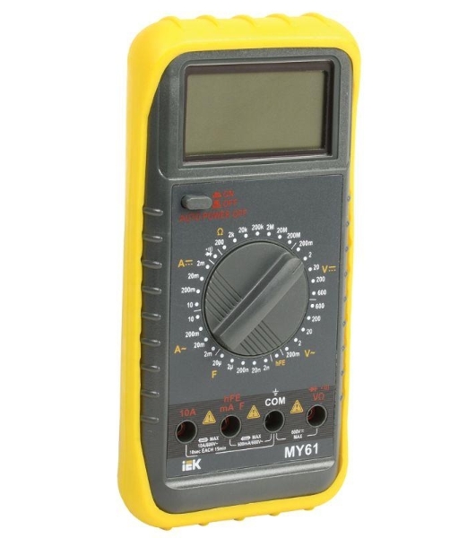 Мультиметр цифровой Professional MY61 ИЭК TMD-5S-061