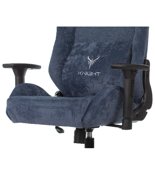 Кресло Knight N1 Fabric синий, ткань, 120 кг, механизм качания