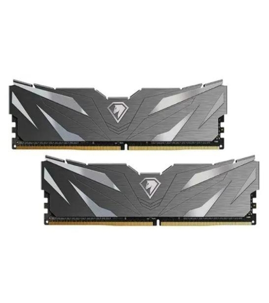 Оперативная память NETAC, DDR4, 32GB (2x16GB), 3200MHz, CL16, DIMM, с радиаторами, черный