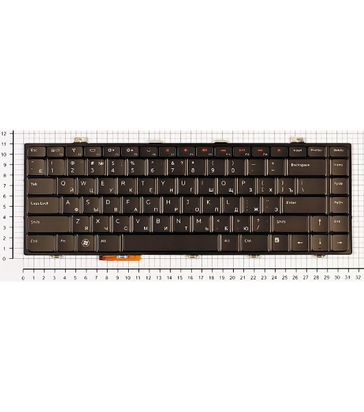 Клавиатура для ноутбука Dell Studio 14 14z 1440 1450 1457 черная с подсветкой