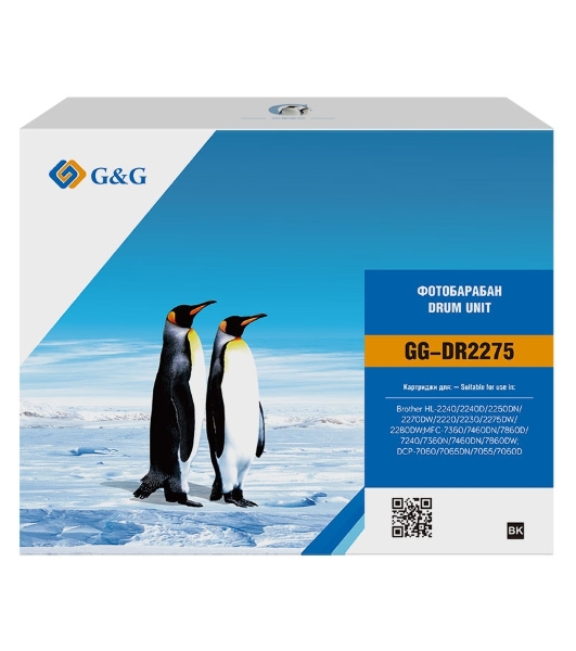 Блок фотобарабана G&G GG-DR2275 ч/б:12000стр. для DCP 7057/7057R/7060 Brother