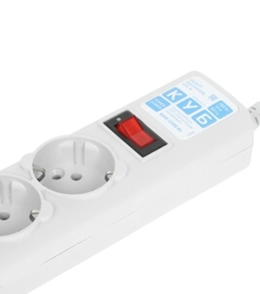 Сетевой фильтр Powercube SPG-B-15 5 м, 5 розеток, серый, коробка