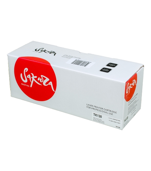 Картридж Sakura TK130/131/132/133/134 для Kyocera Mita FS-1028MFP/1128MFP/1300D/1300DN/1350DN, черный, 7200 к.
