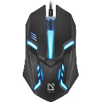 Мышь проводная Defender Hit MB-550 черный, 1600 dpi, USB, кнопки - 4, фото8