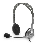 Гарнитура Logitech H110 серебристый, проводная, 3.5 мм, фото15