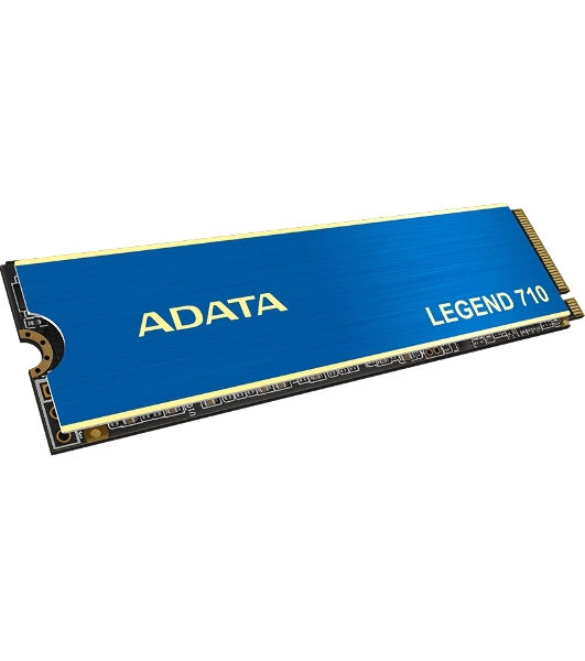 Накопитель SSD ADATA LEGEND 710, 2Tb, PCIe 3.0 x4, M.2 2280, NVMe, R/W 2400/1800, с радиатором