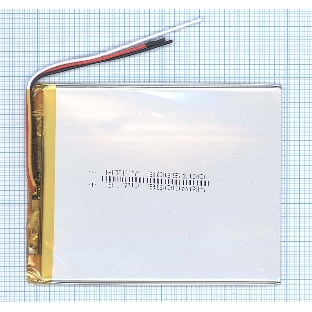 Аккумулятор Li-Pol (батарея) 3x85x100мм 3pin 3.7V/3500mAh