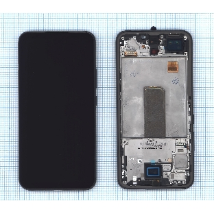 Дисплей для Samsung Galaxy A34 5G SM-A346B в сборе с тачскрином, черный Oled