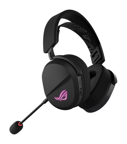 Гарнитура ASUS A501 ROG чёрный, беспроводная, Bluetooth, подсветка