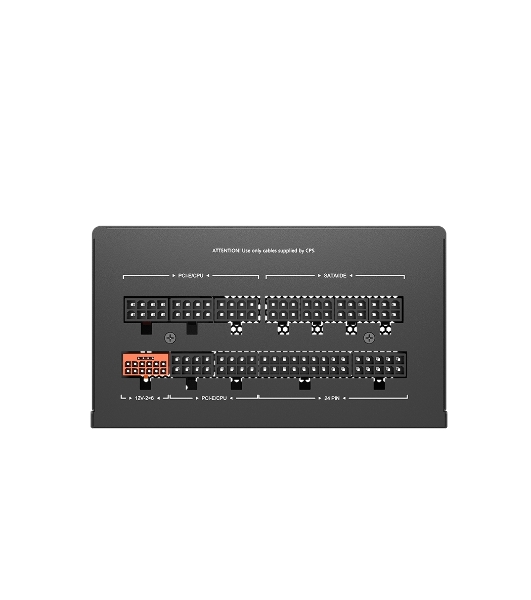 Блок питания PCCooler, 1000W 80 PLUS Gold (ATX, 3.1, Full modular, 1x24(20+4)pin, 2xCPU 8(4+4)pin, 3xPCIe*2 8(6+2)pin, 1x12VHPWR, 9xSATA*3, 3xMOLEX4pin, Active, 120x120мм, 140x150x86мм, APFC, OVP/UVP/SCP/OPP/OCP/OTP/SPD, black)