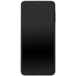 Дисплей для Samsung Galaxy M22 SM-M225F в сборе с тачскрином и рамкой OLED черный, фото5