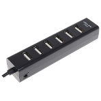 Разветвитель USB Rexant на 7 портов черный, фото6