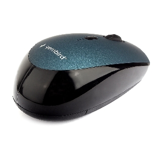 Мышь беспроводная Gembird MUSW-354-B синий, 1600 dpi, радиоканал, USB, кнопки - 4