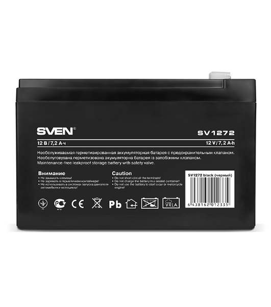 Батарея для ИБП SVEN SV1272 (12V 7.2Ah)