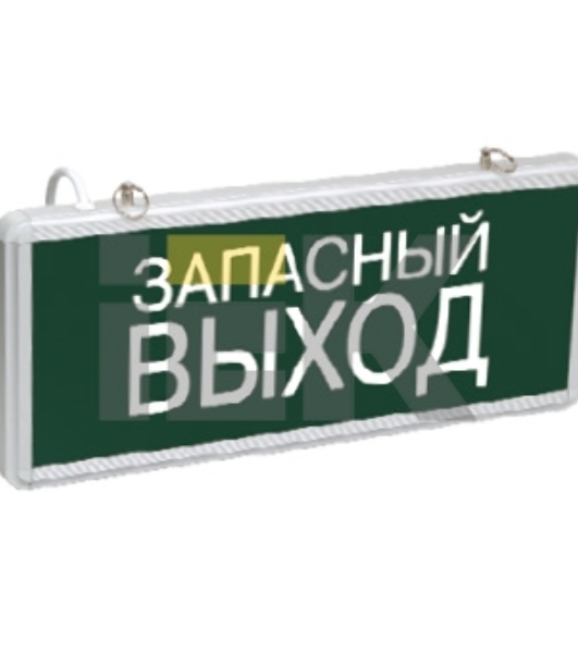 Светильник светодиодный ССА 1002 'Запасной выход' одностор. 3Вт IEK LSSA0-1002-003-K03