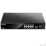 Коммутатор D-Link DGS-1010MP/A1A, 9×1 Гбит/с + 1×1 Гбит/с SFP, неуправляемый, фото13