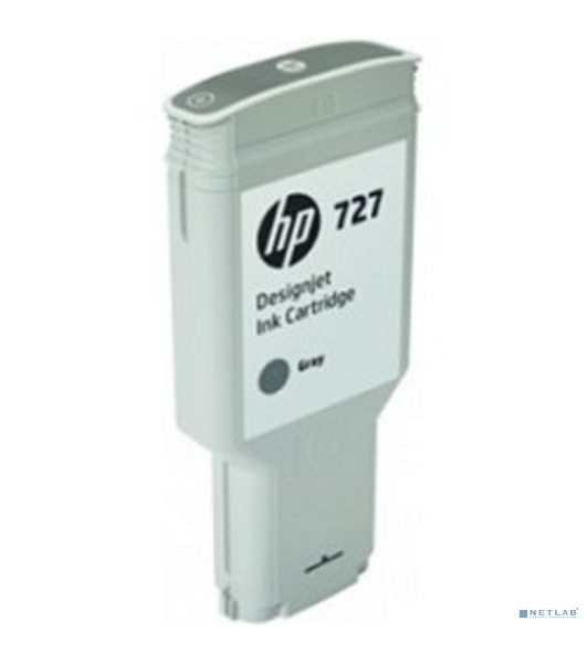 Картридж струйный HP 727 с чернилами фотографического черного цвета для принтеров Designjet, 300 мл