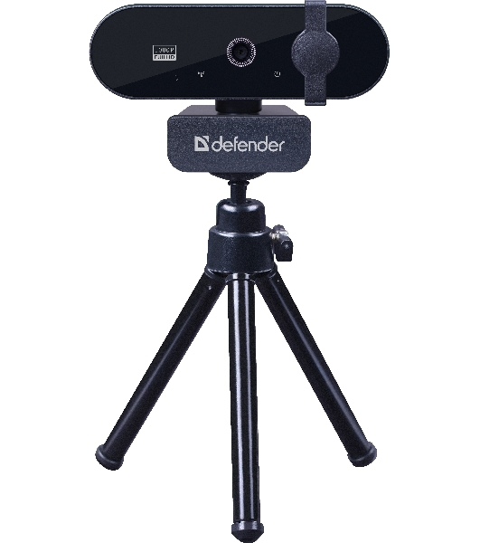 Веб-камера G-lens 2580 FullHD 1920x1080, 30 кадр/с, USB Type-A, микрофон (шумоподавление), автоматическая фокусировка, автоосвещение, штатив в комплекте